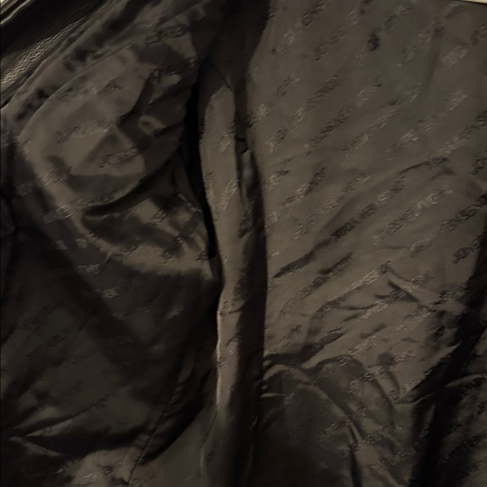 Y2K Jones New York Classic Black Leather Jacket - Picture 6 of 10